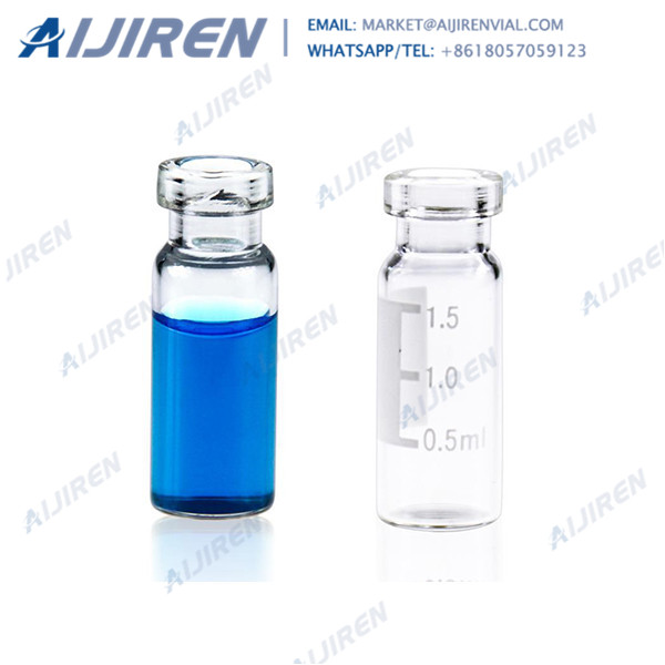 <h3>1.5mL Clear, ND11, Crimp Neck Vial, with Write-on Spot, 11 </h3>
